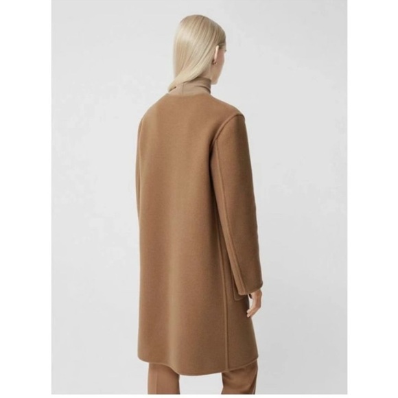Burberry Women Tisbury Exploded Check Reversible
Wool Coat - Picture 7 of 13